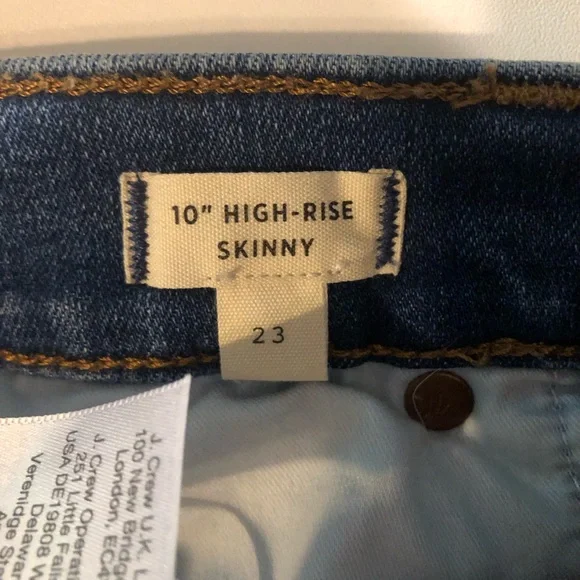 Madewell Jeans size 23 in excellent condition high rise skinny jeans - Picture 6 of 7